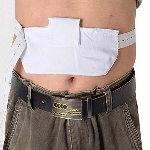 Peritoneal Dialysis Protection Belt G-tube Holder Concealed Gastrostomy Tube With Fixed Catheter Waist Belt Abdominal Protection Belt Hospital Accessories Peritoneal Catheter Belt For Inpatients