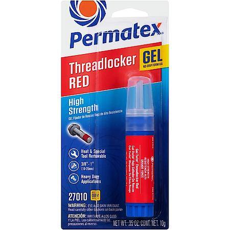 Permatex Gel Twist High-Strength Threadlocker Red Gel (.35 oz.)