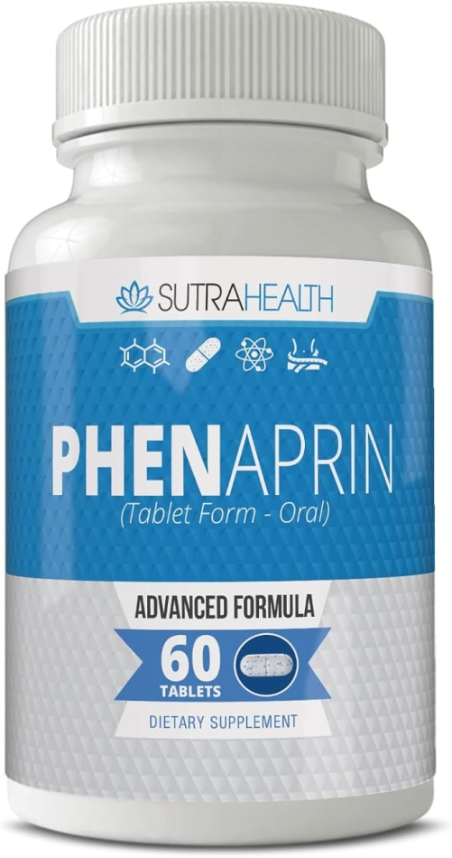 PhenAprin Diet Pills  Best Appetite Suppressant: Weight Loss and Energy Boost for Metabolism  Optimal Fat Burner Supplement; Helps Curb and Control Appetite, Promotes Mood & Brain Function