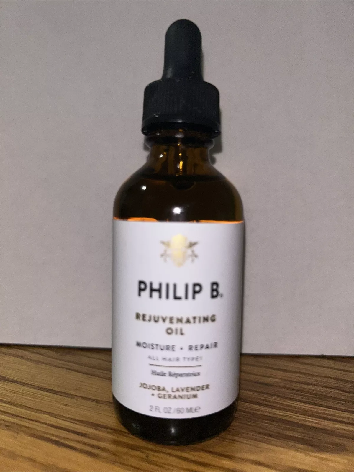 PHILIP B Rejuvenating Oil 2 oz. (60 ml) | Long-Term Hair Repair Strength & Shine