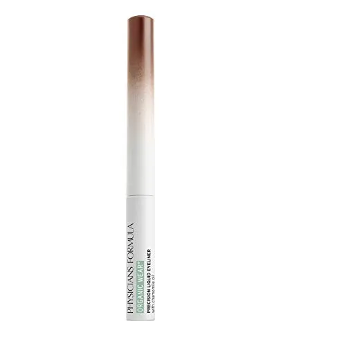 Physicians Formula Organic Wear Precision Liquid Eyeliner, Brown, 0.14 Fl Ounce