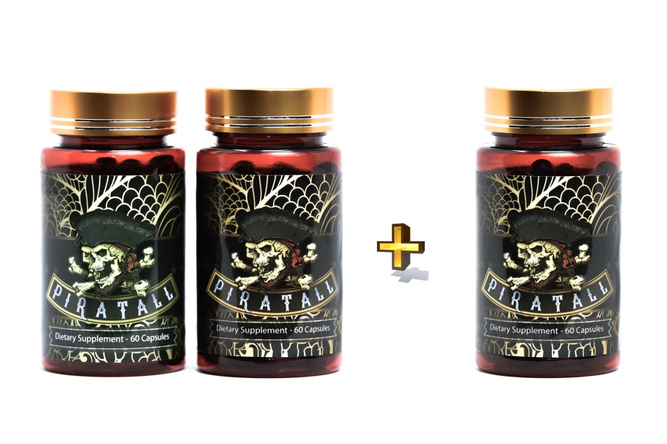 Piratall - 180 Capsules [Limited Time Special]