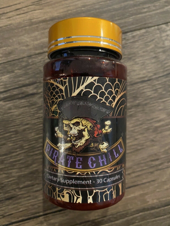 Pirate Botanicals Brand New Sealed Premium Supplement Natural Blend Chill Health