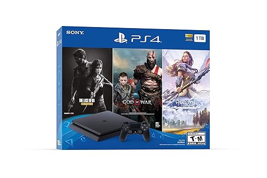 PlayStation 4 Slim 1TB Console - Only On PlayStation Bundle (Renewed) [video game]