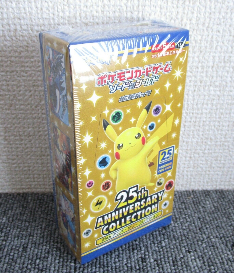 Pokemon Card Expansion Pack 25th Anniversary Collection Box