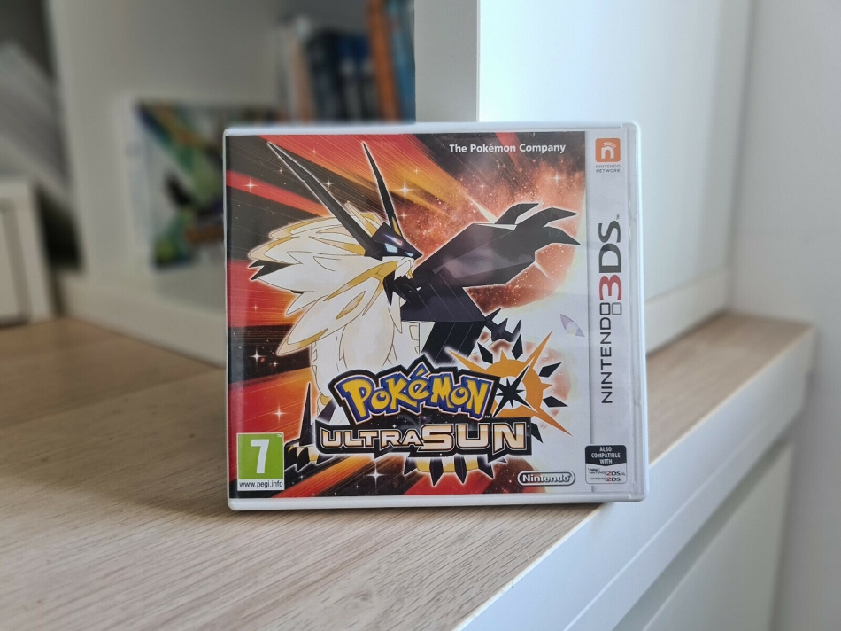 Pokemon Ultra Sun Nintendo 3DS 2DS Video Game | Includes Case, Cartridge etc