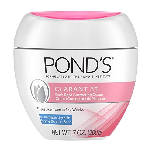 Pond's Cream Dark Spot Corrector For Normal to Dry Skin Clarant B3 For Reducing the Appearance of Dark Spots 7 oz 2 Count