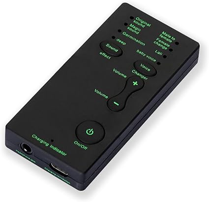 Portable Voice Changer, Handheld Microphone Voice Modulator Disguiser (M1)