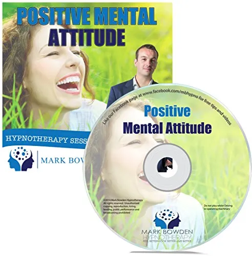 Positive Mental Attitude Self Hypnosis CD / MP3 and APP (3 IN 1 PURCHASE!) - Hypnotherapy CD to Overcome Automatic Negative Thoughts and for a More Optimistic State of Mind