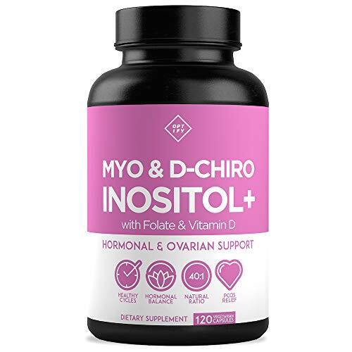 Premium Inositol Supplement - Myo-Inositol and D-Chiro Inositol Plus Folate a 