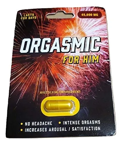 Premium ORGASMIC for HIM - Male Enhancement Pills for Men - Excellent Male Enhancement Powerful TIME Size Stamina 45K