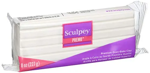Premo Sculpey Polymer Clay 8oz, White