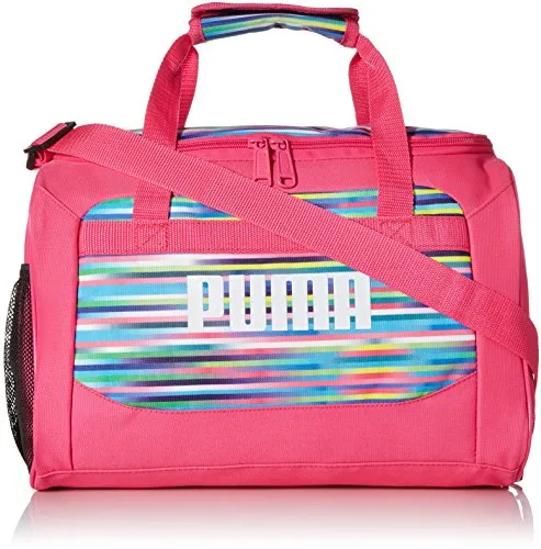 PUMA Girls' Big Evercat Transformation JR Duffel, pink/multi, OS