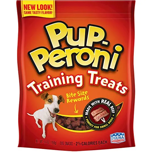 Pup-Peroni Original Training Treats - Beef Flavor Dog Snacks, 5.6-Ounce (Pack of 8)