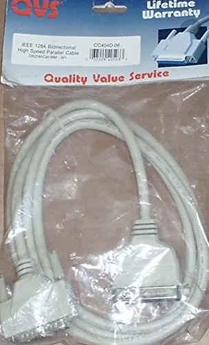 QVS CC404D-06 Parallel Printer to PC Connecting Cable