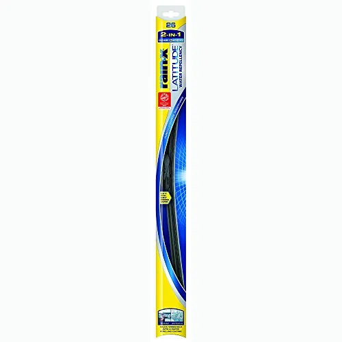 Rain-X 5079281-2 Latitude 2-IN-1 Water Repellency Wiper Blades, 26