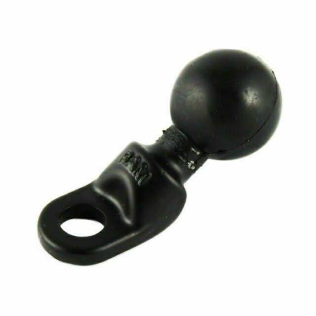 RAM Mount Motorcycle Base with 9mm Hole and 1-Inch Ball (RAM-B-272U)