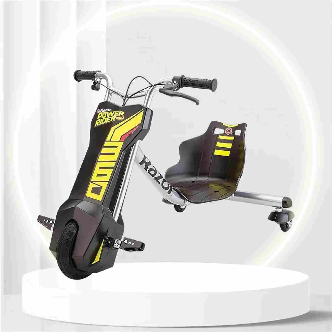 Razor Power Rider 360 9 MPH Drifting Trike Ride-On Electric Powered Tricycle