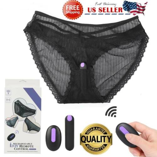 Rechargeable Wearable Massager for Women Panties Panty Wireless Remote Control