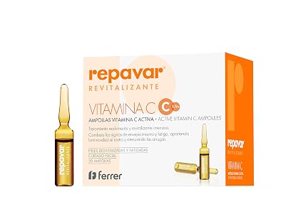 Repavar Active Vitamin C Ampoules 1.5ml Ampollas