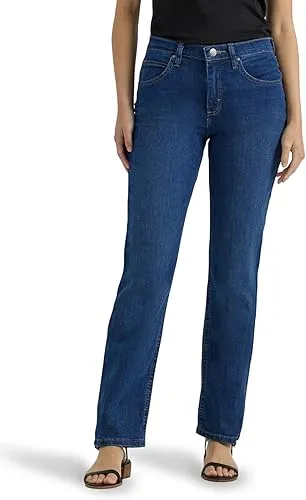 Riders by Lee Indigo Women's Classic-Fit Straight-Leg Jean, Antique Dark, 12