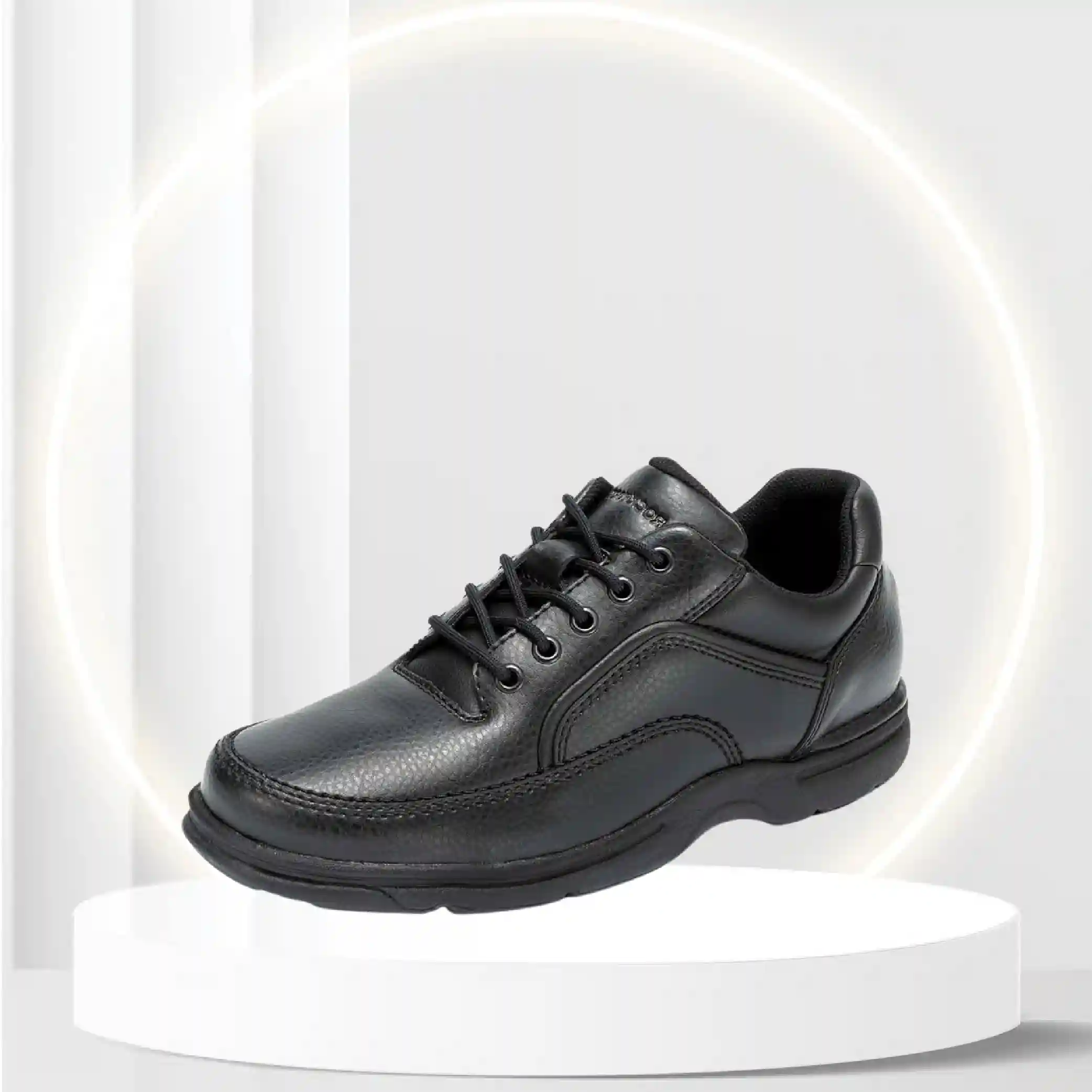 Rockport Men's Eureka Walking Shoe, Black, 10.5 D(M) US