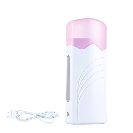 Roll On Wax Warmer For Hair Removal Wax Roller Wax Heater, Home Waxing Kit For Women Men 110V