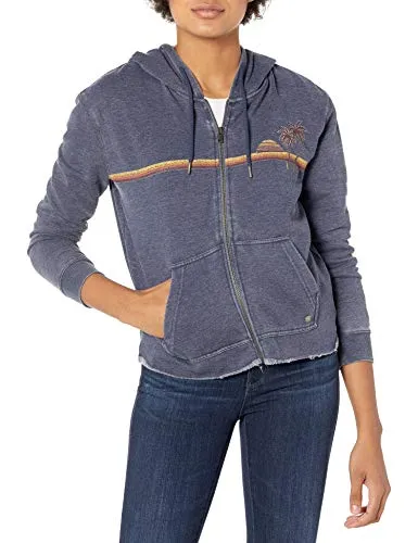 Roxy womens Hoodie Hooded Sweatshirt, Mood Indigo, Small US