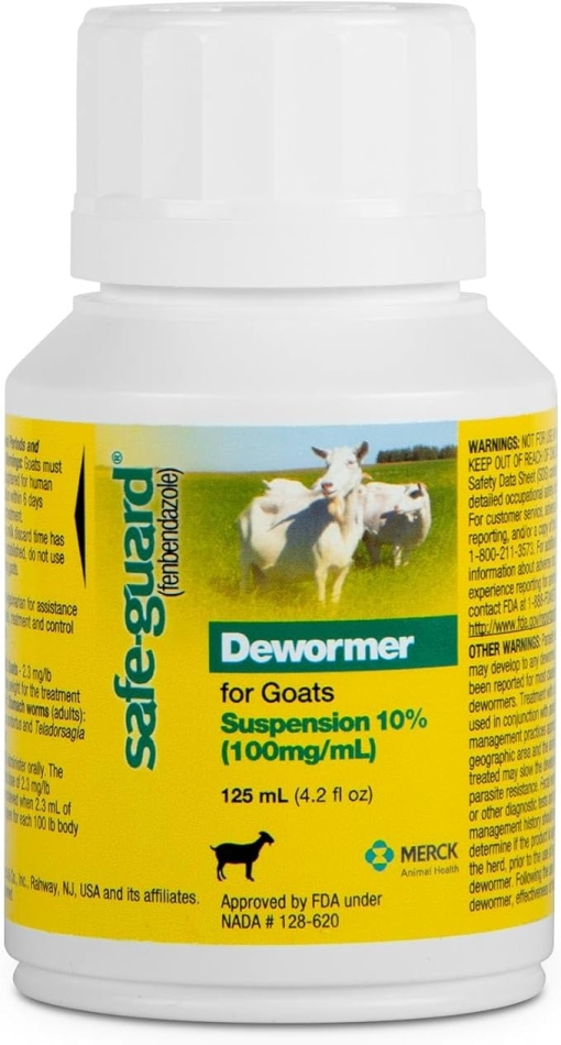 Safe-Guard (Fenbendazole) Dewormer Liquid 125ml