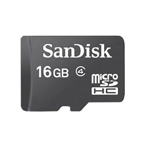 Sandisk 16GB MicroSDHC Memory Card