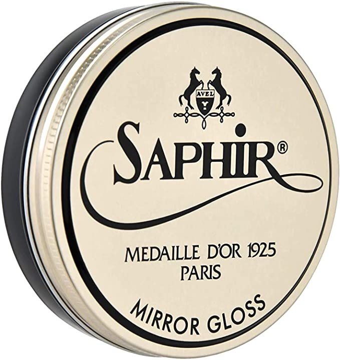 Saphir Medaille dOr Mirror Gloss  Natural Wax Polish for Leather Shoes & Boots