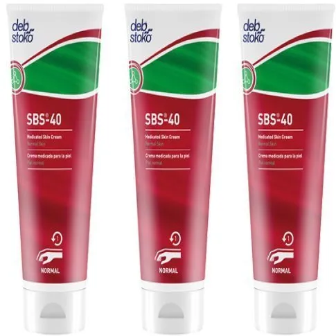 SBS-40 Medicated Skin Cream 100ml 3 tubes