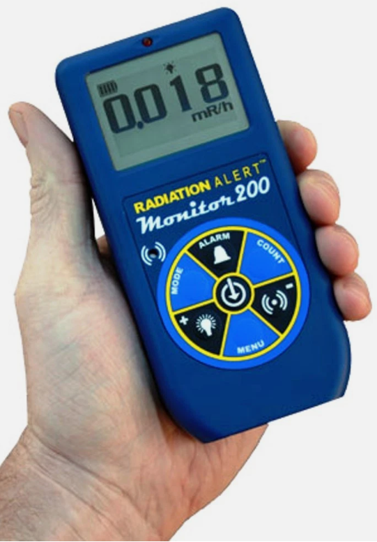 SE INTERNATIONAL HAND HELD MONITOR 200 FOR ALPHA, GAMMA, BETA, X-RAYS