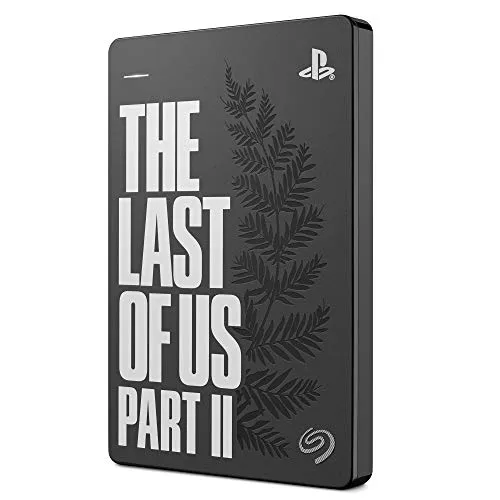 Seagate Game Drive for PS4 2TB External Hard Drive Portable HDD - USB 3.0 The Last of Us II Special Edition, Designed for PS4 (STGD2000103)