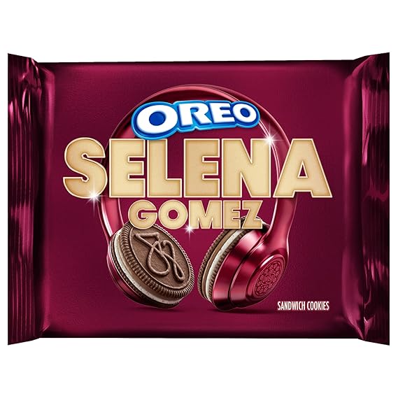 Selena Gomez OREO Cookies, Chocolate and Cinnamon Creme, Limited Edition, 10.68 oz