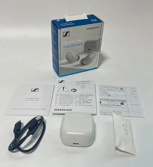 Sennheiser - ACCENTUM True Wireless Earbuds - White