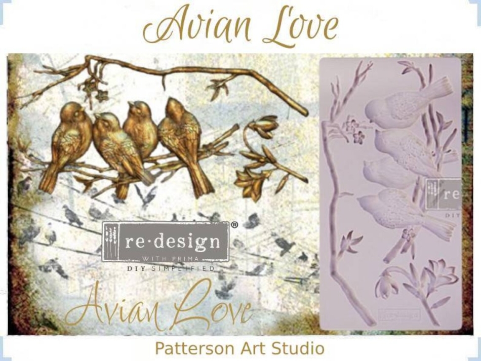 Silicone Mold - Redesign with Prima BIRD 5