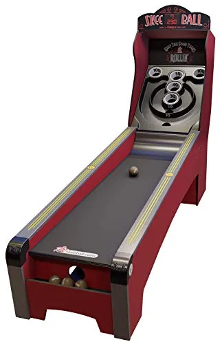 Skee-Ball Arcade Table Machine Game for Home Basement Recreation Room - Premium Nostalgic Classic Family Fun of Roll and Score - Made in The USA