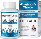 Areds 2 Eye Vitamins - Lutein, Zeaxanthin & Bilberry Extract - Supports Eye Strain, Dry Eyes, and Vision Health - 2 Award-Winning Clinically Proven Eye Vitamin Ingredients - Carotenoid Blend