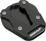 CFMOTO 450MT Kickstand Extension Plate CFMOTO 450MT Side Stand Foot Enlarger Foot Side Stand Extension Pad Support Plate 450MT Kickstand Pad Extender Fit for 450MT 2024+ (Black)
