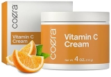 Coera Vitamin C Cream | 4oz | For Face, Dark Spots, Body, and Skin | Brightening, Hydrating, & Firming Moisturizer | Free of Parabens, SLS & Fragrances | Cruelty Free | Packaging May Vary