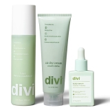Divi Air Dry Bundle â Includes 30ml Scalp Serum, Air Dry Cream & Leave-In Conditioner â Hydrates, Strengthens & Smooths for Frizz-Free, Healthy, Shiny Hair, 3 Piece Set