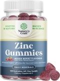 Extra Strength Zinc Gummies for Adults - Chewable Zinc Supplements for Women & Men for Energy & Immune Support - Vitamins & Mineral Supplements - 120 Count