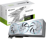 GIGABYTE AORUS GeForce RTX 5080 Master ICE 16G Graphics Card, WINDFORCE Cooling System, 16GB 256-bit GDDR7, GV-N5080AORUSM ICE-16GD Video Card