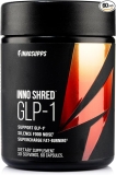 InnoSupps Inno Shred GLP-1 - Thermogenic Support + Appetite Support + Energy* - Berberine + Chromium - 60 Capsules. 30 Servings.
