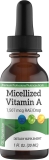 Micellized Vitamin A Drops | Liquid Vitamin A Supplement for Men & Women | Premium Liquid Palmitate & Beta Carotene Drops - 1,507mcg RAE - Equivalent to 5025IU per Drop | 1 Oz