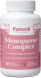 Pattern Wellness Menopause Complex â Herbal Supplement for Womenâs Wellness & Hormone Health Support â with Black Cohosh, DIM & BioperineÂ® â 30 Vegan Capsules, 3rd Party Tested