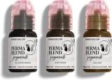 Perma Blend Cool Eyebrow Mini Set - PMU Tattoo Ink for Brows & Eyeliner
