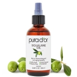 PURA D'OR 3.38 Oz Squalane Oil - Non-GMO 100% Pure & Natural - Moisturizer For Face, Hair And Body - Vegan, Cruelty-Free with Anti-Aging Benefits - Men & Women - Travel Size