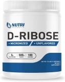 Pure D-Ribose Powder - Ribose Powder Supplement, Supports Energy - Unflavored - Gluten Free (500 Grams - 1.1 Lbs)